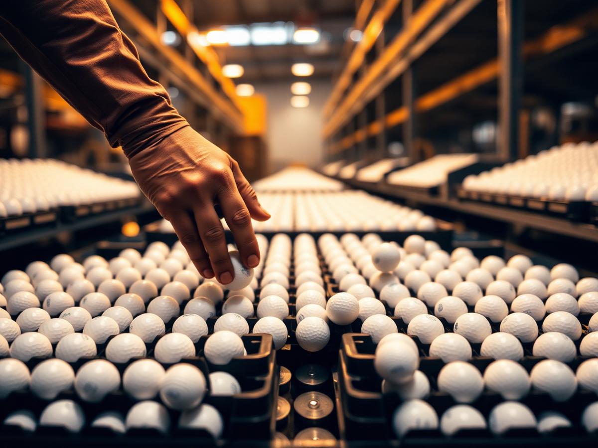 Golf ball quality inspection on the BallVault sorting line